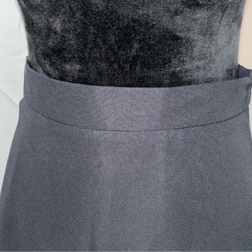 Vintage Maxi Black Skirt Junior’s Size 9/10 Made in USA